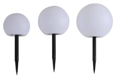 Lampada solare (Moderno) colore Bianco, lampadina inclusa) di Lindby | lampada decorativa