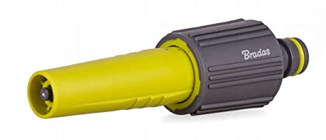 Bradas 3485 - Lancia a spruzzo in plastica con raccordo a innesto, regolabile