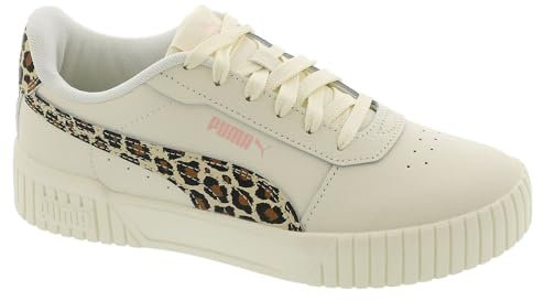 PUMA Damen Carina Leather Shoes Sneaker, 2.0 Frosted Ivory-Rose Dust, 41 EU