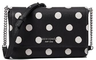 Kate Spade New York Morgan Sunshine Damen Geldbörse mit PVC-Kette, bedruckt, Schwarz, mehrfarbig, Handgepäck, 50,8 cm, Schwarz Multi, Carry-On 20-Inch, Morgan Sunshine Geldbörse mit PVC-Kette und