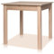 smart Esstisch 80x80 cm Eiche, Küchentisch ausziehbar bis 120 cm, Esszimmertisch aus Holzwerkstoff inkl. erweiterbare Auszugsplatte, moderner Tisch für bis zu 4 Personen