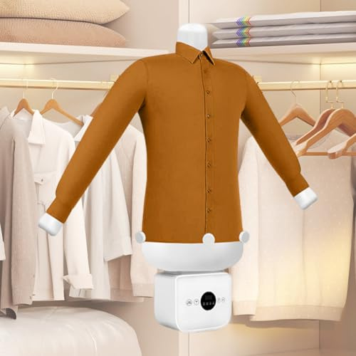 Plancha Multifunción Hogar Y Viaje | Maniquí De Planchado Automático Y Secadora Con Plancha Integrada, Planchado Rápido En 8 Minutos(Standard)