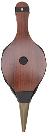 OIFAODAO, Fuelle de madera 15,0X5 pulgadas for chimenea, soplador Manual, herramientas for con correa colgante for barbacoa y acampada al aire libre ，Fuelle manual
