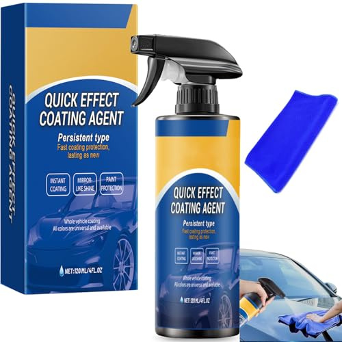 Car Polish Ceramic Coating Car Spray Wax, 2026 New Advanced Car Quick-acting Coating Agent Rapid Ceramic Spray for Superior Paintwork Protection High-Gloss Finish (1 Pcs)
