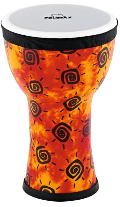 NINO Percusión Mini Djembe - Rayos de Sol, NINO-EMDJ-SU