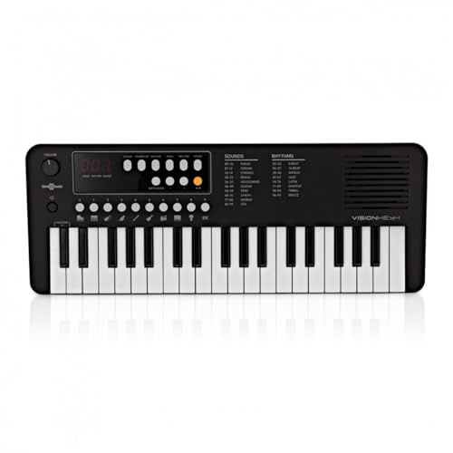 VISIONKEY-1 Portable 37-Key Mini Electric Keyboard Piano for Kids & Beginners, USB-C