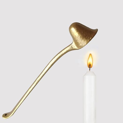BSTGIFTS Candle Snuffer - Candle Fire Extinguisher Cutter - Candle Accessory Long Handle Candle Stopper，Candle Cover Tool (Classic Snuff)