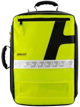 AEROcase EMS Notfallrucksack SEG XL Gelb inklusive Modultaschen