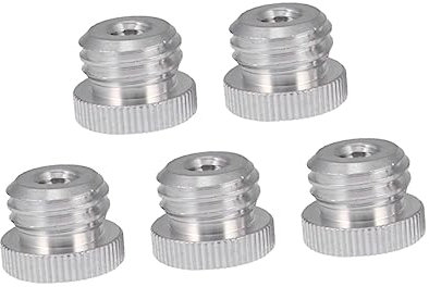 HOMSFOU 5pièces Adaptateur De Trépied Aluminium Femelle à Mâle Accessoires pour Microphone Et Caméras