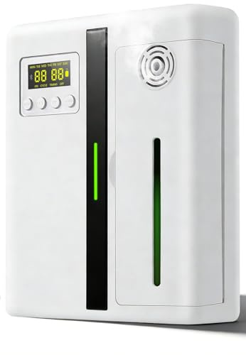 Essential Oil Diffuser,Waterless Essential Oil Diffuser with App Smart Control,200ml Scent Air Machine for Home with Atomization Technology,Mist Diffusers for Large Room,Office,Spa,Hotel (White)