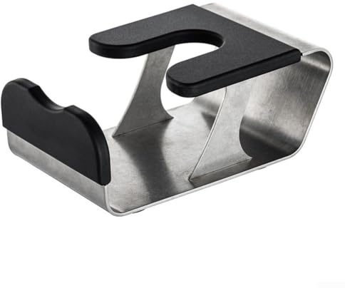 Scaffale elegante del manomissione del caffè dell'acciaio inossidabile con la stuoia pratica di tamping del silicone per uso senza sforzo