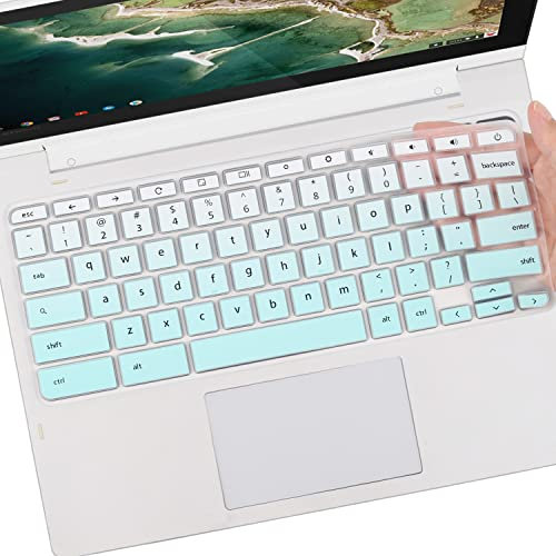Keyboard Cover Skin for Lenovo Chromebook Flex 3 11 11.6 Laptop |Lenovo Chromebook C330 11.6 | Flex 11 Chromebook 11.6 | Chromebook N20 N21 N22 N23 100e 300e 500e 11.6,-Mint Green
