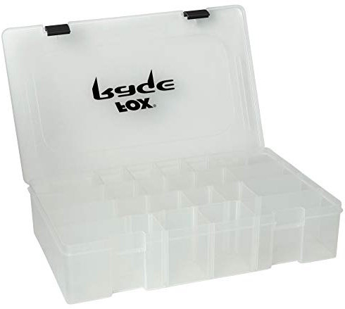 Fox Rage Box L Deep 36x22x8cm - Kunstköderbox für große Wobbler & Swimbaits, Angelbox für Gummiköder, Box für Kunstköder