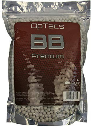 OpTacs Softair - Kugeln Premium Bio BBS 0,25 g 4000 STK. / Airsoft Munition