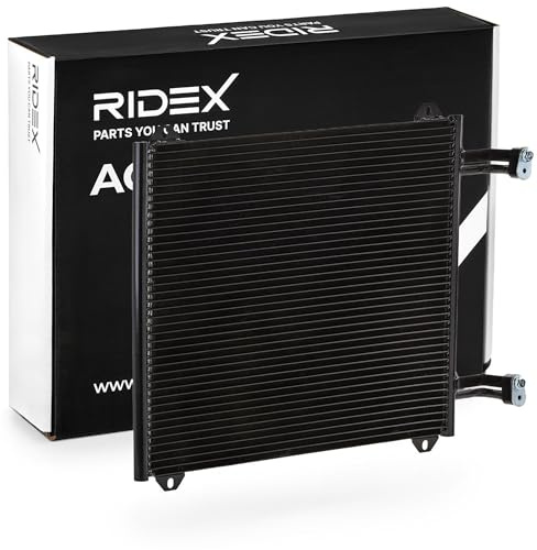 RIDEX 448C0408 Condensador aire acondicionado sin secador Compatible con AUDI A2 8Z0