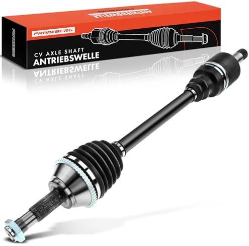 Frankberg Arbre de Transmission avec Couronne ABS Boîte de vitesses manuelle Essieu Avant Gauche Compatible avec Jumper Bus 230P Jumper Camionnette 244 230L Ducato Bus 230 244 Remplacer# 1463107080