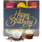 Happy Birthday Gourmet Coffee Gift - 9 Flavours Premium Medium-Dark Roasted Ground Beans - Gift for Coffee Lovers - Birthday Present for Him and Her