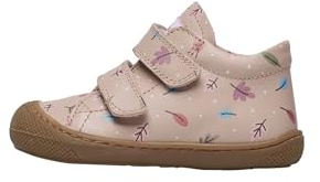 Naturino Cocoon VL Calf PR.Leaves Cipria-Multi Sneaker Casual da Bambina