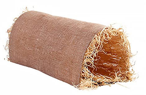 YARNOW Kaninchenbett Gras Schlafnest Haustier Tunnel Für Kaninchen Naturmaterialien Zum Kauen Und Entspannen Zum Schlafen Und Spielen Für Kleine Haustiere