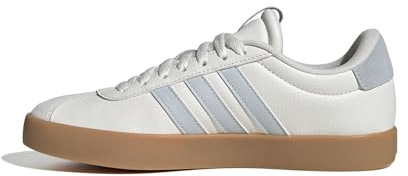Adidas Damen VL Court 3.0 Shoes, core White/Halo Blue/Gum 3, 39 1/3 EU