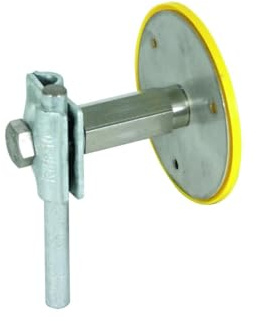 Dehn 478112 – Feste Punkt/oder terrestrisch Dreistockklemme M10/12 NIRO V4 A