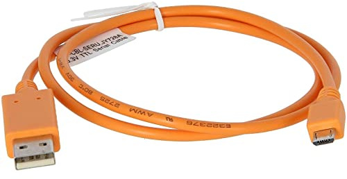 HP Jy728 A Aruba Microusb 2.0 Konsole Adapter Kabel – USB/Serial-Kabel, TTL Serial (F) auf USB (M) – Für Aruba AP-203H, AP-303H