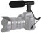 Microphone pour caméra, microphone d'enregistrement vidéo à condensateur Microphone hypercardioïde externe professionnel pour Nikon Canon DSLR