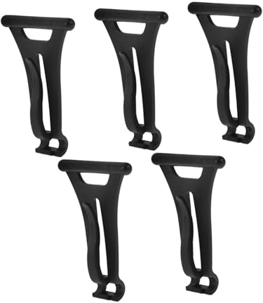 GANAZONO 5pcs Rv Awning Hooks for Lights Camper Accessories Motorhome Travel Trailer Sturdy Plastic Hangers for Camping