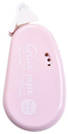 ,Scrapbook Tape Runner - 12.8x6x1.5cm Adhesive Tape Dispenser, Craft Tape Runner | High Viscosity Formula Double-Sided Glue Roller for Scrapbooking, Card Making, Photo Albums, Journal and Paper Crafts