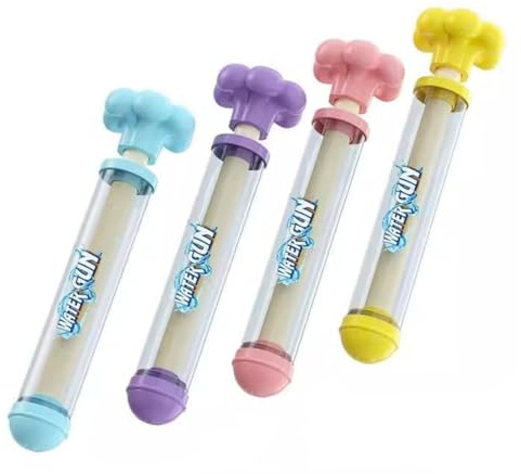 STOAT Fyrverkeri Vattenpistol Set 4-pack (2025) : 100cm Stråle｜Batterifri & BPA-fri｜Perfekt Sommarpresent (27 cm/4-pack)