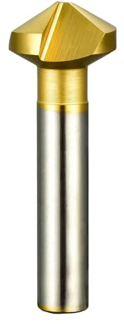 Titanium Coated Deburring Tool,DRINYOUNG (3 Flute TIN, 25mm（120°）)