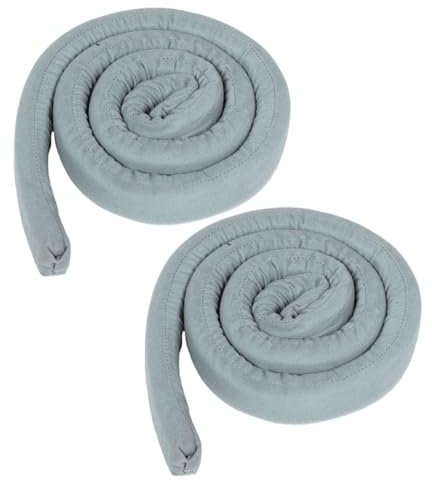 TOYANDONA 2 Piezas Relleno de Espacio Antideslizante para Cama Full Almohada Ajustable para Grietas Entre Colchón y Cabecero Cojín Wedge Multiusos para Sofás y Sillas Protección contra
