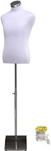 Loywe Schneiderpuppe Schaufensterpuppe Herrnbüste Schneiderbüste kleiderpuppe Büste Torso Gr.46/48 (6001W)