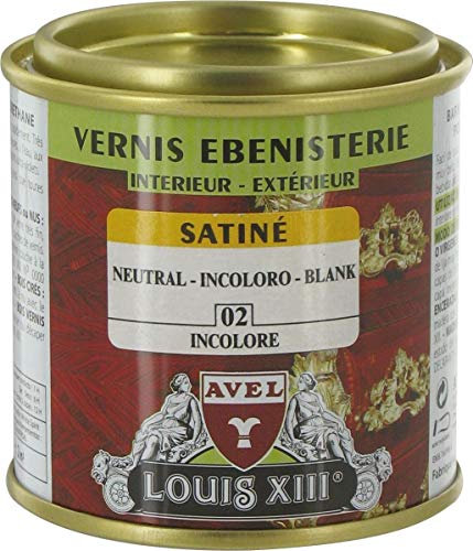 Louis XIII 341123 Vernis Bois Satiné Chêne Clair 125 ml