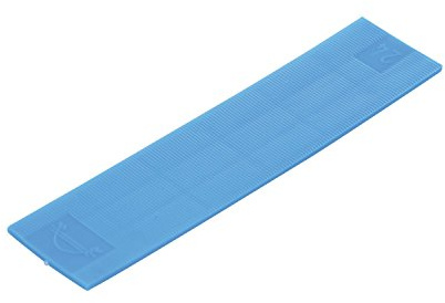 GLUSKE Lot de 1000 cales de vitrage GL-SV 100 x 26 x 2 mm, en plastique bleu, cales d'écartement
