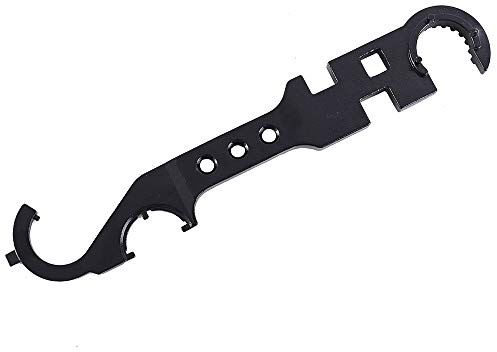 ACEXIER AR15 Llave combinada Llave de Tuerca de Castillo Llave de Tuerca de Barril Herramienta de Tubo de Culata Kits de Herramientas de guardamanos Accesorios de Pistola de Caza al Aire Libre
