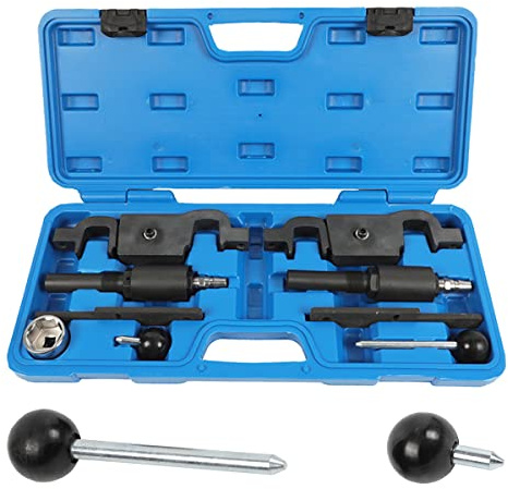 CMTOOL Engine Camshaft Tensioning Locking Alignment Timing Tool Kit Compatible with Porsche Cayenne Panamera V8 4.5L 4.8L V6 3.6L, Timing Belt Tensioner Locking Tool Compatible with Audi Q7 9678/9595