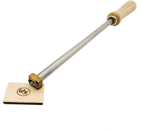 extern beheizter Brandstempel mit deinen persönlichen Initialen