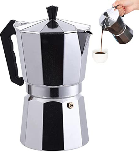 Rianpesn Cafetera Italiana - Cafetera Moka Cafetera Espresso Italiana | Moka Pot para preparar café clásico italiano y espressoo