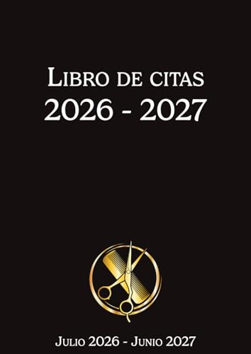 Libro de Citas de Peluquería: Agenda profesional Formato A4 grande - 1 día por página - intervalos de 30 minutos - 4 columnas - 12 meses