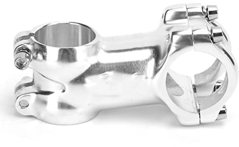 Yctze Vorbau 25,4 Silber Silber Fahrrad Vorbau Fahrrad Gewindeloser Vorbau Silber Aluminiumoy Meijun 31,8 Mm Fahrrad Silber Vorbau Aluminiumoyycle Lenkervorbau Für Rennräder Radfahren