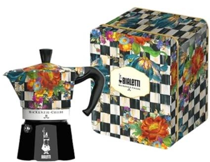 Bialetti Moka Express MacKenzie Limited Edition Quarterly Check (6 Cups)