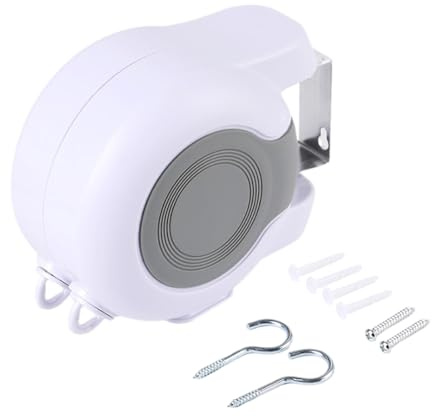Tendedero retráctil - 13 m portátil Doble Accesorio para el hogar - Tendedero | para secar la Ropa lavandería Viajes Pared Crucero habitación Ducha Paraguas balcón sótano