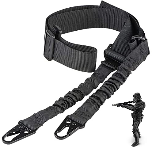 ZONSUSE 2 Punkt Sling Taktisk Gun Sling Sling Sling Gunstock Strap Airsoft Sling Gevärsrem Gevär Sling Gevärshållare