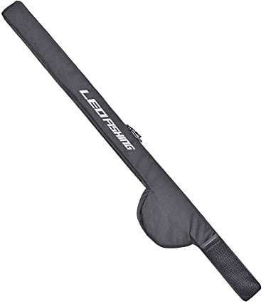 Starnearby Sac de Canne à Pêche Pliable avec Sangle Réglable, Fourreau de Canne à Pêche Portable, Housse pour Cannes à Pêche Etanche Multifonction, Sac de Transport pour Canne a Pêche