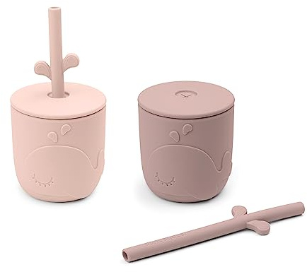 Done by Deer Peekaboo Strohhalmbecher 2er-Pack