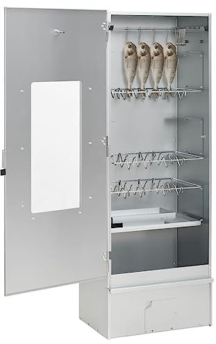 Générique Fumoir pour Four à Barbecue avec copeaux de Bois 44,5x29x110 cm,Maison & Jardin,Arts de la Table & Arts culinaires,Électroménager de Cuisine,Barbecues,Argent,42.35 LB,364743