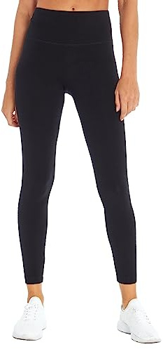 Bally Total Fitness Damen Leggings, hohe Beinabschlüsse, Damen, schwarz, Medium