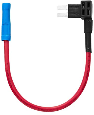 AUTOZOCO Adaptador mini para fusible coche ATM APM 32V, Adaptador de fusible mini automotriz, Portafusibles mini ATM APM, Adaptador de fusible de cuchilla miniatura, Soporte fusible mini para coche