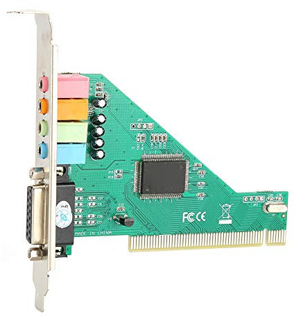 Tbest Schede Audio Interne del Computer Scheda Pci, 10 Gateway Desktop Xp Sp2 con Cd per PC Creative Pci Scheda Audio Channel 4.1 Fo